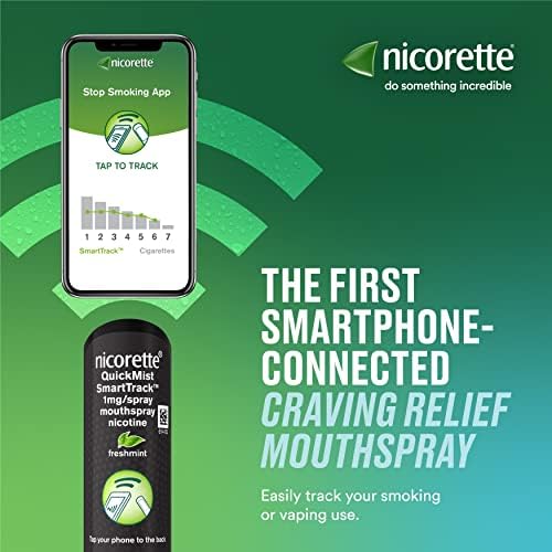 Nicorette QuickMist SmartTrack 1 mg/Spray Mouthspray Nicotine Freshmint 3