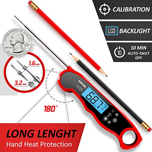 Digital Instant Read Meat Thermometer – Waterproof Kitchen Food Cooking 3