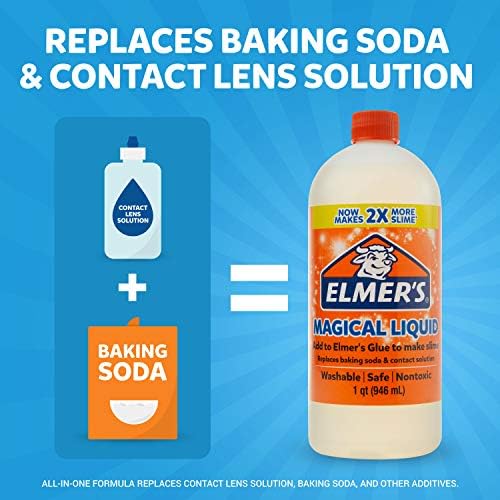 Elmer’s Slime Activator Magical Liquid Slime Activator Solution, Great for Slime 2