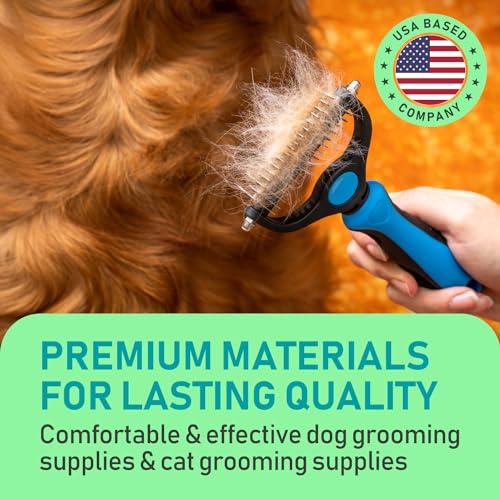 Maxpower Planet Pet Grooming Brush – Double Sided Shedding 3