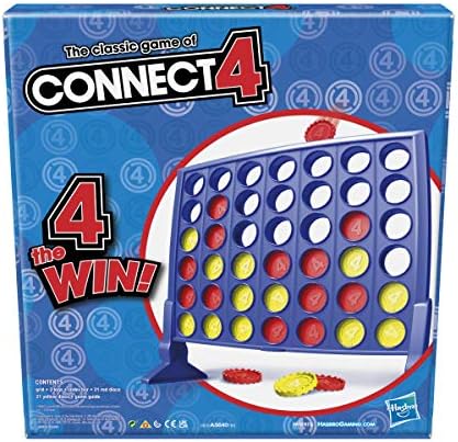 Hasbro Gaming Connect 4 Classic Grid,4 in a Row Game,Strategy Board Games 3