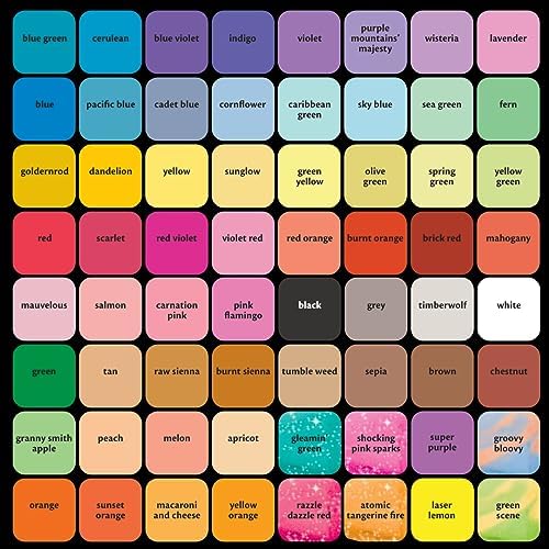 Crayola Ultimate Washable Chalk Collection (64ct), Bulk Sidewalk Chalk 4