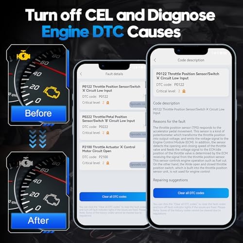 XTOOL Advancer AD20 Pro Wireless OBD2 Scanner Diagnostic Tool Fits 3