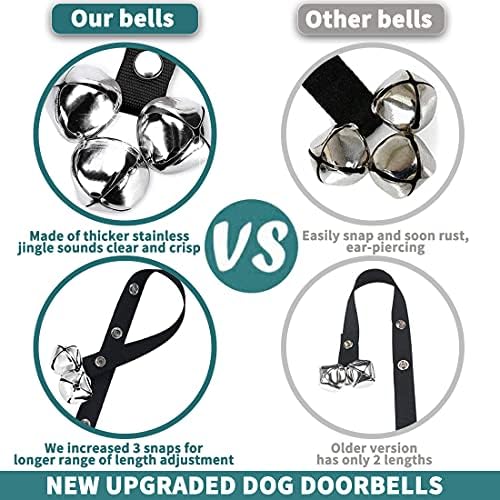 BLUETREE Dog Doorbells Premium Quality Training Potty Great Dog Bells 4