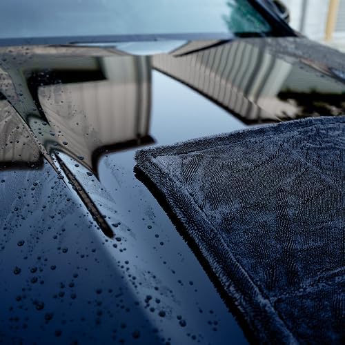Blackline Car Care XL 3ft x 2ft, Ultra-Absorbant Microfiber Car Drying Towel 3