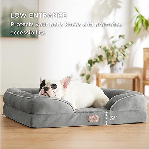 Bedsure Orthopedic Dog Bed for Medium Dogs – Waterproof Dog Sofa Beds Medium 5