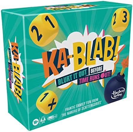 Hasbro Gaming Ka-Blab! Game for Families, Teens and Kids Ages 10 and Up 4