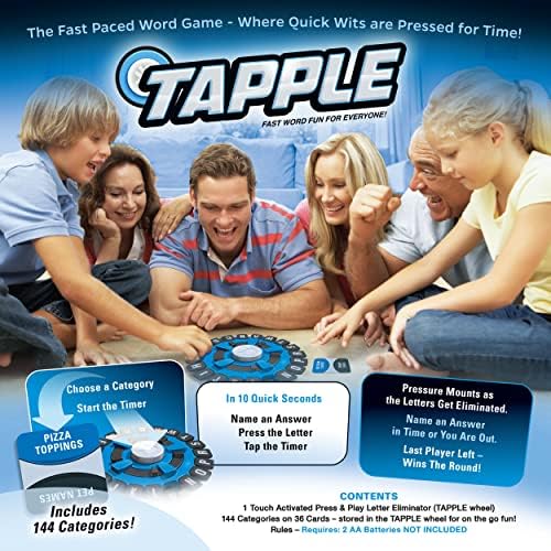 USAOPOLY TAPPLE® Word Game | Fast-Paced Family Board Game 9
