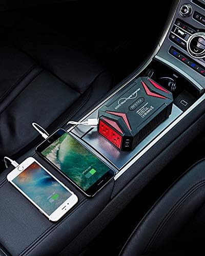 BESTEK 300Watt Pure Sine Wave Power Inverter Car Adapter DC 12V to AC 110V 7