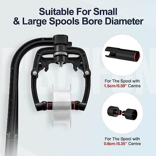 Piscifun Fishing Line Spooler, No Line Twist Spooling Station System 4
