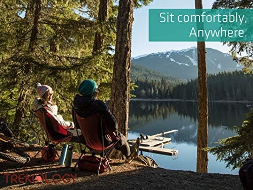 TREKOLOGY Camping Chairs, Folding Camping Chair, Outdoor Chairs, Lawn Chairs Camp Chair 6