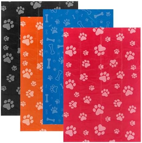 Best Pet Supplies Dog Poop Bags for Waste Refuse Cleanup, Doggy Roll 3