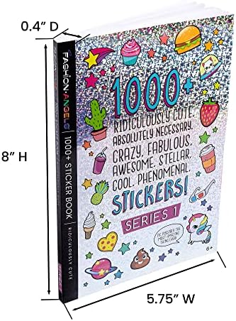 Fashion Angels 1000+ Ridiculously Cute Stickers for Kids – Fun Craft Stickers 3