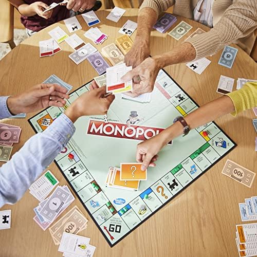 Monopoly Game, Family Board Games for 2 to 6 Players & Kids Ages 8 and Up 8