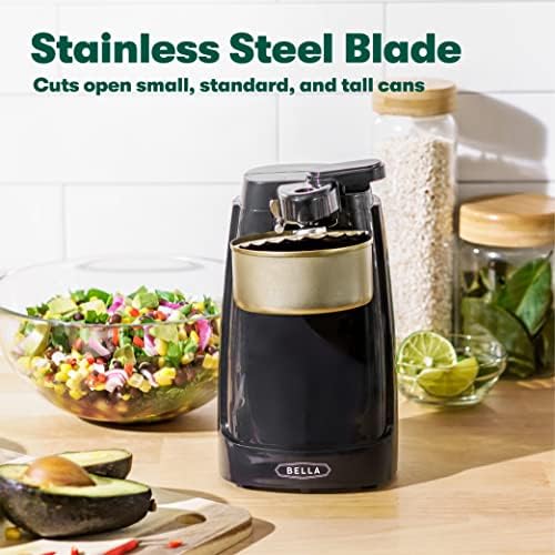BELLA Electric Can Opener and Knife Sharpener, Multifunctional Jar and Bottle 3