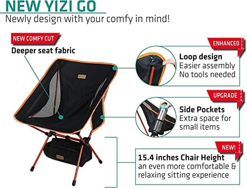 TREKOLOGY Camping Chairs, Folding Camping Chair, Outdoor Chairs, Lawn Chairs Camp Chair 3