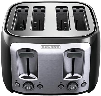 BLACK+DECKER Toaster, 4 Slice, Extra Wide Slots for Bagels and Artisan Breads 7