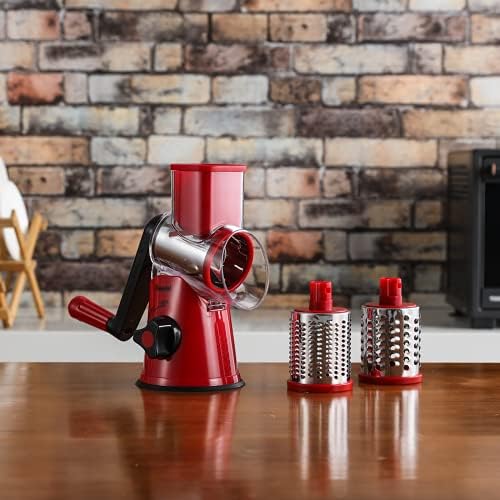 Geedel Kitchen Cheese Grater, Rotary Mandoline Vegetable Slicer 9