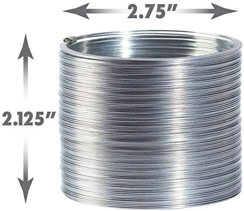 Just Play The Original Slinky Walking Spring Toy, Metal Slinky, Fidget Toys, 4