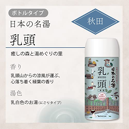 BATHCLIN Nihon No Meito Bath Salt Nyuto Bottle 2