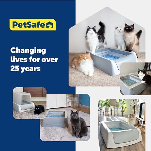 PetSafe ScoopFree Crystal Litter Tray Refills, Premium Blue Crystals, 3-Pack 7