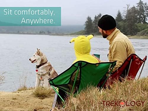 TREKOLOGY Camping Chairs, Folding Camping Chair, Outdoor Chairs, Lawn Chairs Camp Chair 8