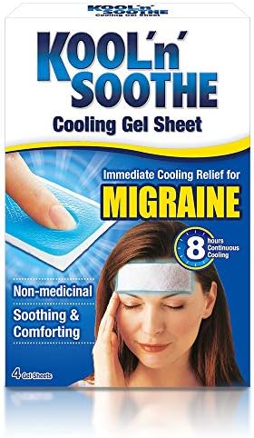 Kool 'n' Soothe Migraine Cooling Strips - 4 count (pack of 1)