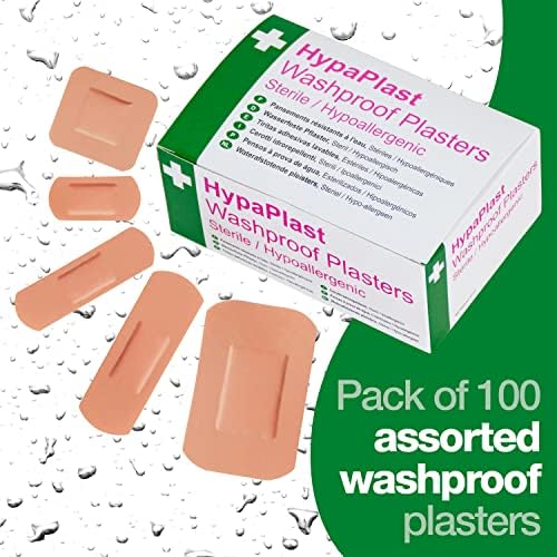 Safety First Aid Group HypaPlast Pink Washproof, Assorted (100) Sterile 3