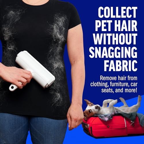 Chom Chom Roller Pet Hair Remover and Reusable Lint Roller – ChomChom Cat and 5
