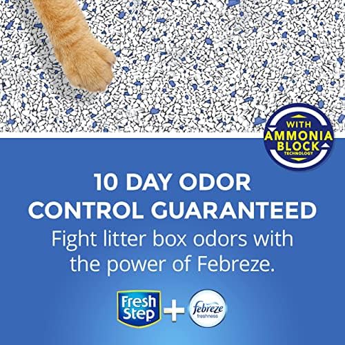 Fresh Step Clumping Cat Litter, Multi-Cat Odor Control, 14 lbs 4