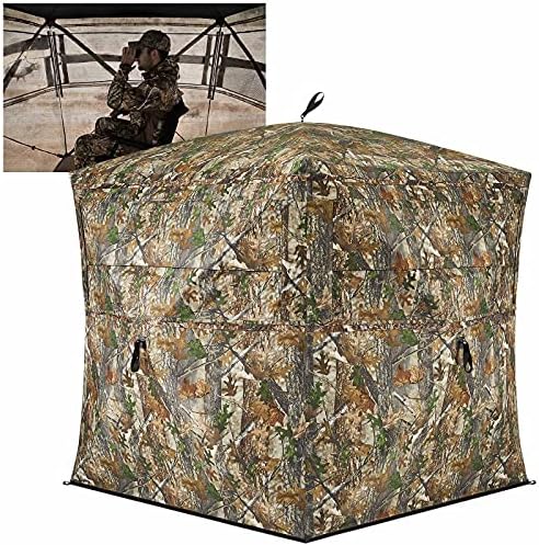 TIDEWE Hunting Blind See Through with Carrying Bag