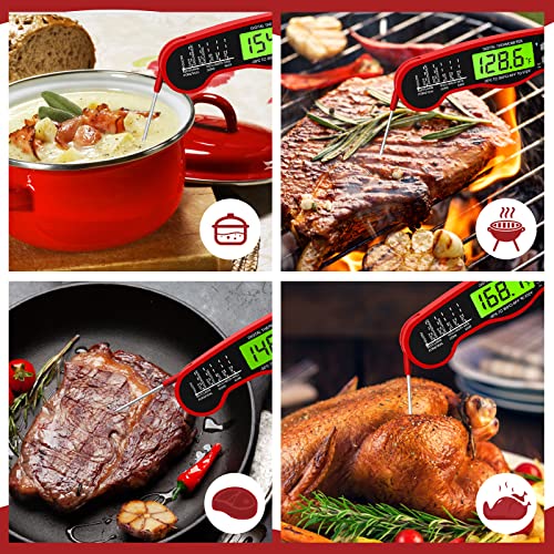 AWLKIM Meat Thermometer Digital – Fast Instant Read Food Thermometer 6
