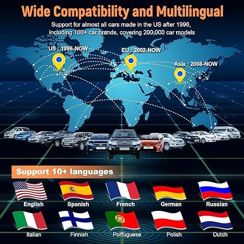 AUTOPHIX OBD2 Scanner Enhanced OM126P Vehicle Code Reader Auto Diagnostic Scan 7