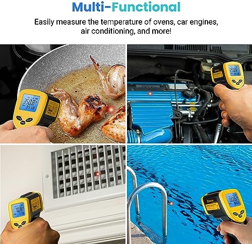 Etekcity Lasergrip 1080 Laser Thermometer Digital Infrared Thermometer 5