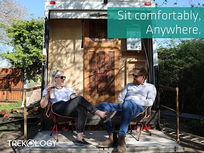 TREKOLOGY Camping Chairs, Folding Camping Chair, Outdoor Chairs, Lawn Chairs Camp Chair 2