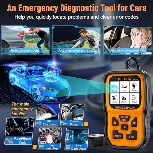 AUTOPHIX OBD2 Scanner Enhanced OM126P Vehicle Code Reader Auto Diagnostic Scan 9