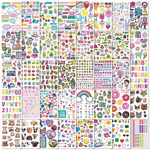Fashion Angels 1000+ Ridiculously Cute Stickers for Kids – Fun Craft Stickers 8
