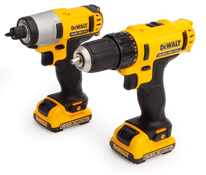 Dewalt DCK211D2T-XE 2 Piece 10.8V 2.0Ah XR Cordless Drill & Driver Combo Kit 3