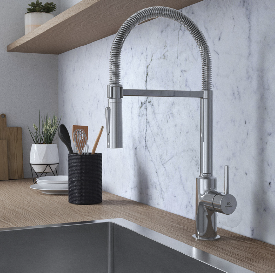 Ideal Standard Ceralook Pull Out Mono Mixer Kitchen Tap Spring 2