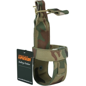 Excellent Elite Spanker Outdoor Tactics Portable Belt Bottle Holder Molle Bottle Carrier for Hunting Walking Running Cycling Hiking Can Adjust The Size(MCP)