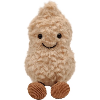 Peanut Stuffed Animal, Cute Food Plushies Peanut Gifts for Kid Girls Boys