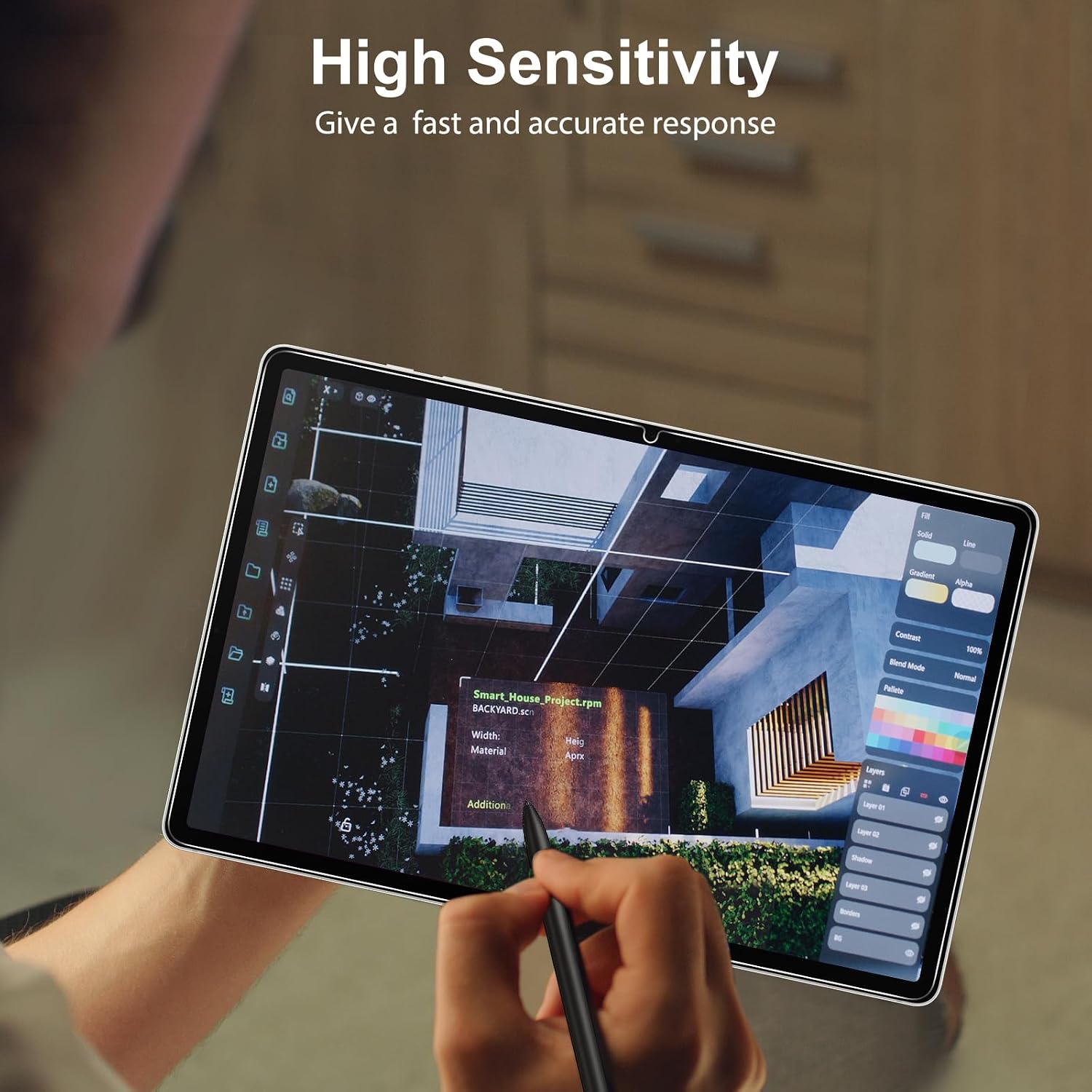 SPARIN Screen Protector for Galaxy Tab S10 Plus/S9 Plus/S9 FE+/S7 FE 12.4’’ | 2 Pack HD Tempered Glass for Samsung Tablet S10+/S8+ 5G, Anti-Scratch, High Response 3