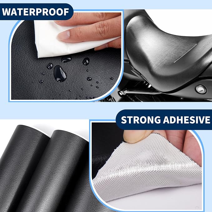 Self-Adhesive Leather Repair Patch, Vinyl Repair Kits for Couch 3