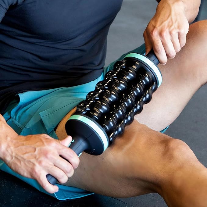 Chirp RPM Rolling Percussive Massager, Deep Tissue Muscle & Back Roller | Hands-Free Massage Roller, Muscle Roller, Percussive Leg, Calf and Foot Massager, Deep Tissue Recovery 4