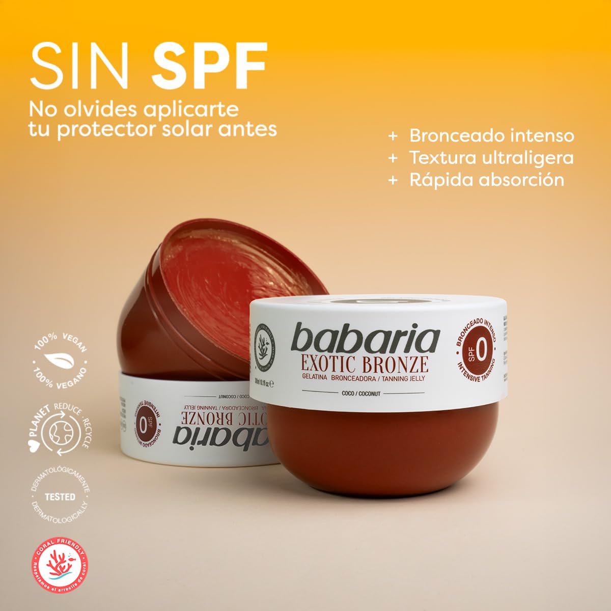 Gelatina Bronce Intenso Coco F-0 300 ml 3