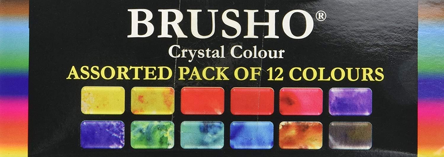 Brusho by Colourcraft Brusho Crystal Set 12 Color 2