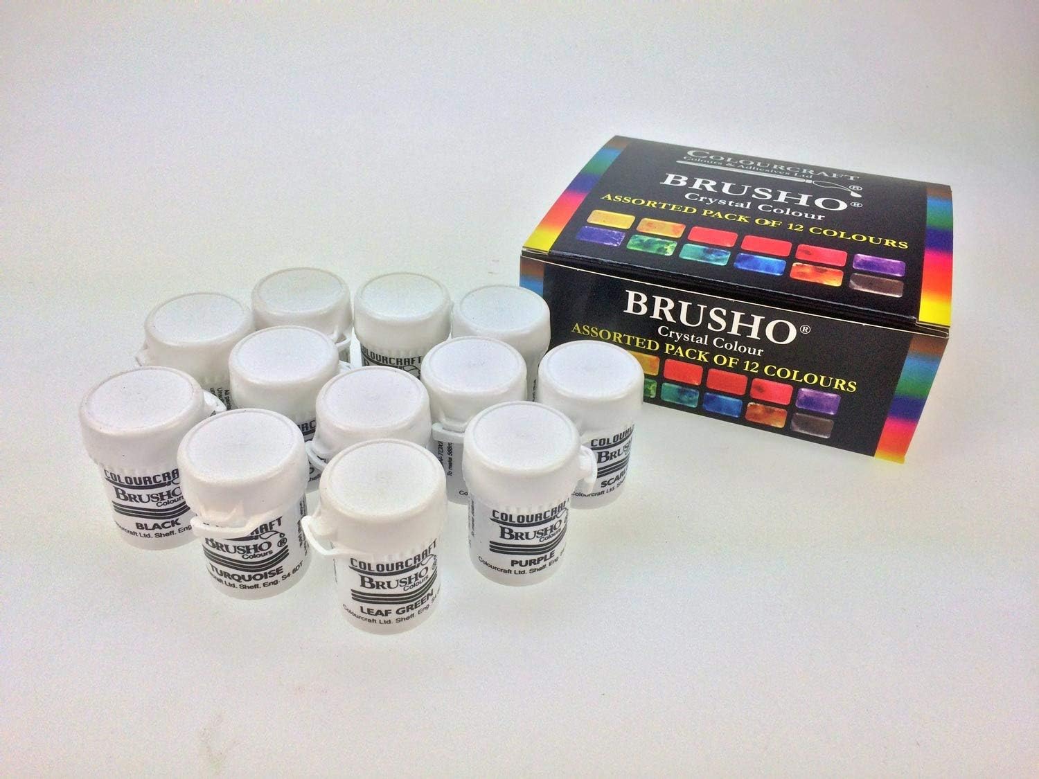 Brusho by Colourcraft Brusho Crystal Set 12 Color 4
