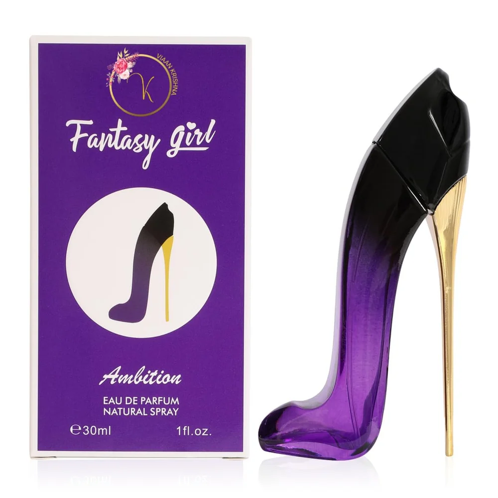 Viaan Krishna Set De Perfume Fantasy Girl Mini High Heel Para Mujer (30 Ml X 4 Unidades): Rosa, Rubor, Perfect Y Ambition (Paquete De 4) – Eau De Parfum 2