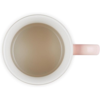 Le Creuset Stoneware Vancouver Mug, 14 oz., Peche