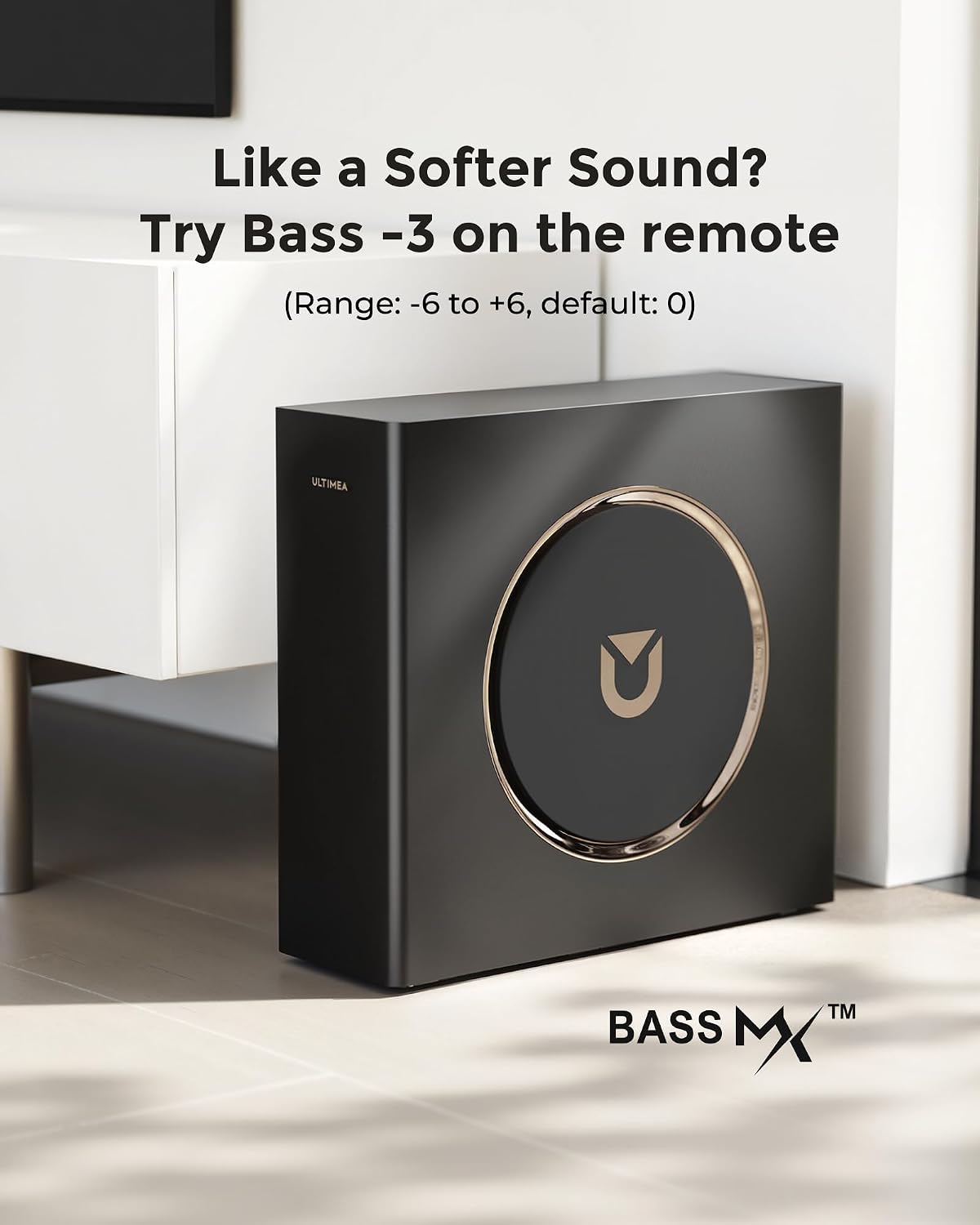 ULTIMEA 5.1.2CH Barra de Sonido con Dolby Atmos, Sistema de Audio Envolvente para TV con 2 Bocinas Satélite, Barra de Sonido con Subwoofer, Teatro en Casa, Bluetooth 5.4, HDMI eARC, Skywave F40 2